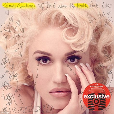 To be released March 18: The singer's third studio LP, This Is What The Truth Feels Like, comes 10 years after her last album, The Sweet Escape, was released Blake Shelton, Gwen Stefani, Gwen Stefan, Gwen Renée Stefani, Grammys 2016, Gwen Stefani Style, Gwen And Blake, Gavin Rossdale, Pop Rock