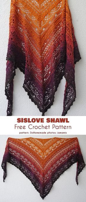 SISLove Shawl Free Crochet Pattern Triangle En Crochet, Crochet Llama, Boho Images, Shawl Free Crochet Pattern, Keychain Patterns, Diy Owl, Crochet Triangle Shawl Pattern, Crochet Prayer Shawls, Owl Blanket