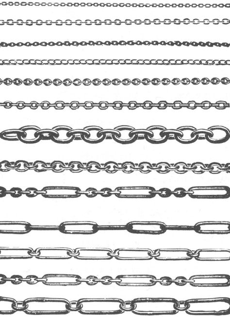 chain Croquis, How To Draw Chains, Chain Tattoo, Necklace Drawing, Tattoo Filler, Jewelry Design Drawing, Tattoo Bracelet, Tattoo Style Drawings, Metalsmithing Jewelry