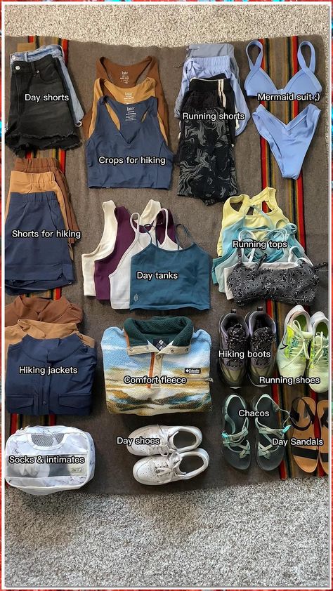 Looking for the perfect camping outfit? Look no further than the literary style camping outfit. This outfit features everything you need to enjoy a camping trip in style. Summer Camp Outfits, Granola Outfits, Camping Outfit, Surfergirl Style, Cute Hiking Outfit, Hiking Fits, Populaire Outfits, Hiking Outfit Women, Sport Outfit