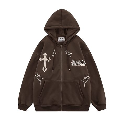 Cross Y2k, Teen Streetwear, Cross Graphic, Streetwear Jacket, Star Clothing, Graphic Print Sweatshirt, Aesthetic Streetwear, Y2k Hoodie, Streetwear Tops