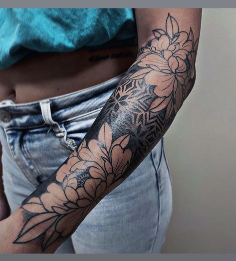 Arm Cover Up Tattoos, Forearm Cover Up Tattoos, Sleeve Tattoo Designs, Cool Half Sleeve Tattoos, Half Sleeve Tattoos, Work Tattoo, Floral Tattoo Sleeve, Arm Sleeve Tattoos, Tattoo Cover