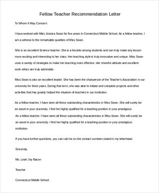 Letter Of Recommendation For Teacher, Teacher Recommendation Letter, Reccomendation Letter, Character Letter Of Recommendation, Letter Of Recommendation Format, Teacher Letter Of Recommendation, Special Education Paraprofessional, Reference Letters, Teacher Letter