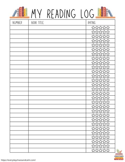 Reading Book Log Free Printable, Read 100 Books Printable, Book Log Free Printable, Reading Book Log, Book Reading Log Printable, Reading List Printable Free, Adult Reading Log, 2024 Reading Log Printable, Library Worksheets Free Printable