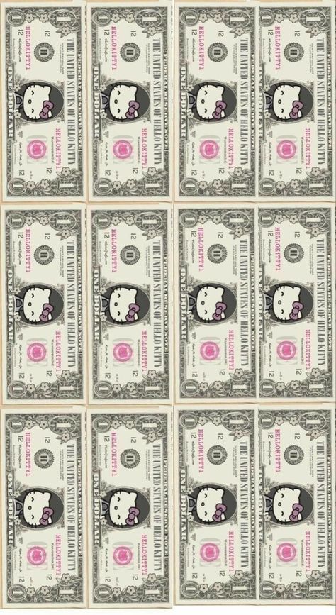 Hello kitty money for hello kitty lovers MHUW 💋