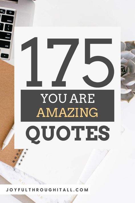 Inspirational quotes you are amazing Quotes To Make Someone Smile, You Are Amazing Quotes, Happy Quotes About Life, Quotes You Are Amazing, Words To Describe Yourself, Daily Journal Prompts, Happy Motivation, Positive Sayings, Happy Life Quotes