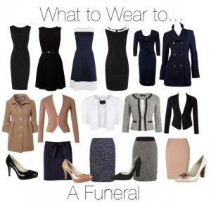 I know. It's not really the kind of event you get all excited about dressing up for, but it IS one occasion when dress-codes need to be considered so you really do want to be sure you get it right.... Couture, Outfits For Funerals, Muted Fashion, Appropriate Funeral Attire, Funeral Clothing, Funeral Clothes, Funeral Outfit Winter, Funeral Wear, Black Funeral Dress