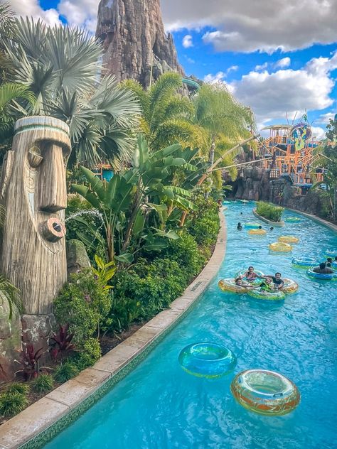 Water Parks Aesthetic, Volcano Bay Universal, Volcano Bay Orlando, Water Park Ideas, Aventura Park, Waterpark Resort, Water Park Rides, Orlando Usa, Universal Parks