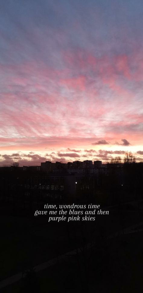 #taylorswift #lyrics #invisiblestring #wallpaper #sky #sunset Taylor Swift Sunset Lyrics, Sunset Lyrics, Purple Pink Sky, Sunset Captions, Wallpaper Sky, Taylor Lyrics, Sky Sunset, Pink Sunset, Pretty Sky