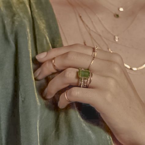 Tumblr, Daena Targaryen, Green Princess, Royal Core, Mint Green Aesthetic, Hijau Mint, Royal Aesthetic, Royal Green, Green Rings