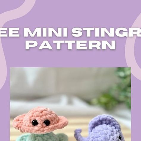 Amigurumi crochet pattern on Instagram: "Pattern and design by @chezdouxcoton🌷

When publishing your works, please indicate the designer of the pattern" Amigurumi Patterns, Stingray Pattern, Instagram Pattern, Easy Crochet Animals, Pola Amigurumi, Crotchet Patterns, Crochet Design Pattern, Crochet Animals Free Patterns, Kawaii Crochet