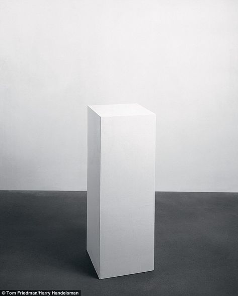 Empty sculpture stand and blank canvas ... Invisible Art, Tom Friedman, Design Article, Art Quiz, Hayward Gallery, Sculpture Stand, Art Appreciation, First Art, Picture Design