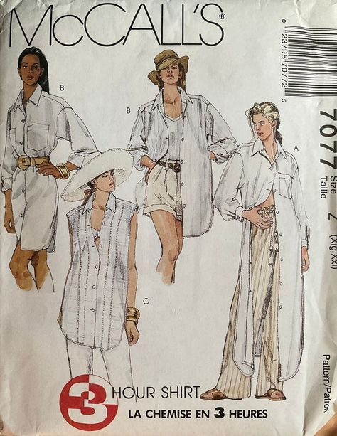 Mccall's 7077 Sewing Pattern vintage UNCUT | Etsy in 2022 | Vintage patterns, Vintage sewing patterns, Mccalls sewing patterns Croquis, 60s Vintage Fashion, Patron Vintage, Sewing Pattern Vintage, Pool Wear, Shirt Dress Pattern, Button Front Shirt Dress, Shirt Sewing Pattern, Vintage Dress Patterns