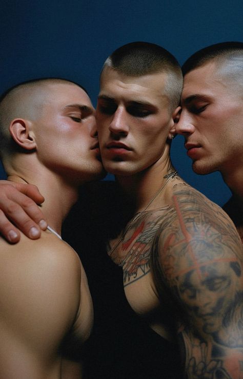 Gay Men Photography, Drawing Reference Male Poses, Men Kiss Reference, Handsome Male Model Faces, Raw World, Two Males Pose Reference, Men Face Reference, High Fashion Poses Men, Gay Men Photography Poses