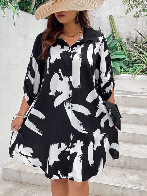 Casual Dresses For Plus Size Women, Shirt Dress Styles Casual, Fabric Styles For Ladies, Chiffon Fashion Dress, Sewing Plus Size Clothes, Elegante Dress Classy, Casual Chic Dress Classy, Shirt Gown Styles, Chiffon Dress Styles