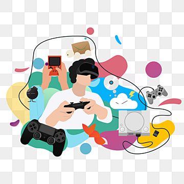 Gamer Illustrations, Video Game Illustration, Gaming Drawing, Gaming Illustration, Entertainment Illustration, Industry Illustration, Button Png, Abstract Mural, Coding Games