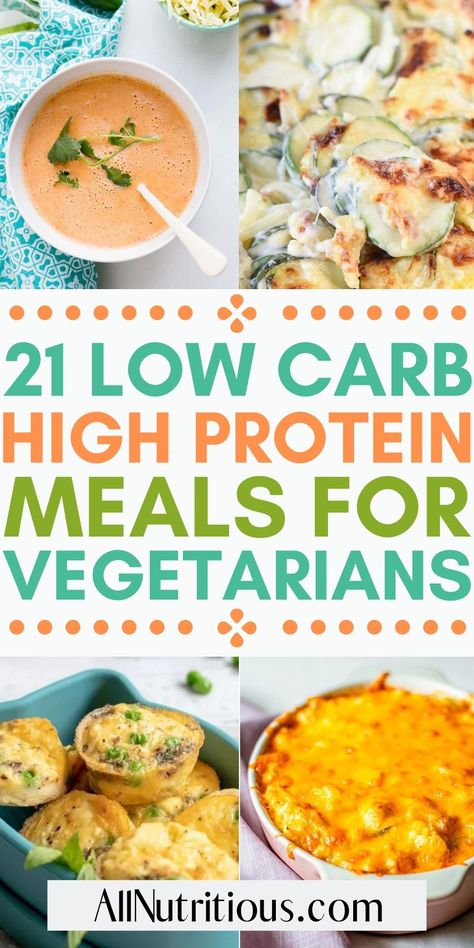 These incredibly tasty high protein low carb vegetarian meals are the perfect way to kick off your low-carb meal plan. These low-carb meal ideas and packed with protein to help keep you full longer and fight cravings. So, check out these vegetarian recipes on a high protein diet. High Protein Low Carb Vegetarian, Low Carb Vegetarian Meals, Low Carb Meal Ideas, Low Carb High Protein, High Protein Vegetarian Recipes, High Protein Low Carb Recipes, Low Carb Vegetarian Recipes, Boiled Egg Diet Plan, Protein Diet