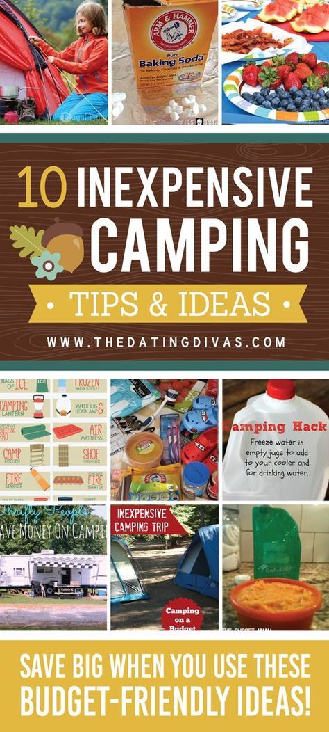 Ideas for camping on a budget - save tons with these hacks and tips! Camping Hacks With Kids, Camping Ideas For Couples, Ideas For Camping, Zelt Camping, Camping Bedarf, Camping Shoes, Camping 101, Retro Camping, Hacks And Tips