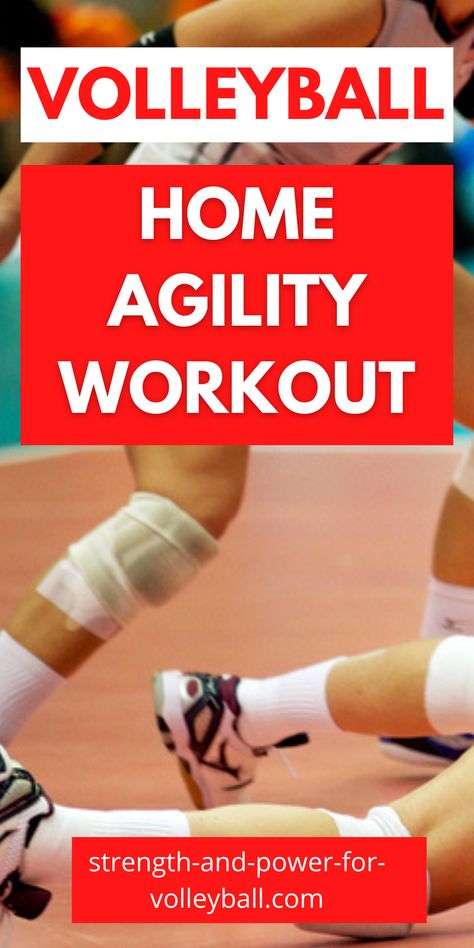 Volleyball Cardio Workout, Volleyball At Home Workout, Volleyball Home Workouts, Volleyball Agility Workouts, Libero Workouts At Home, Workout For Volleyball Players, Volleyball Plyometrics, Volleyball Workouts At Home, Volleyball Conditioning