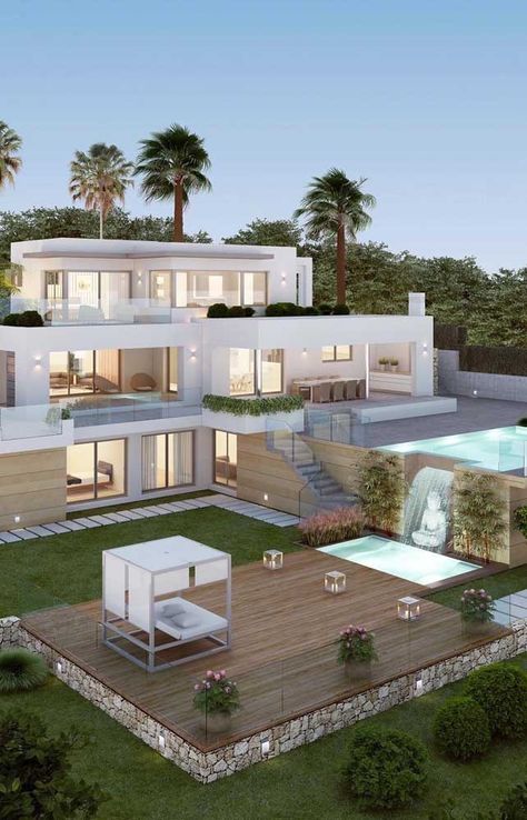 Discover These 12 Luxury Mansions That Will Inspire You Today for Your Future Home Dream Mansion, التصميم الخارجي للمنزل, Bilik Tidur, Mansions Luxury, Hus Inspiration, Design Exterior, Luxury Homes Dream Houses, Dream House Exterior, Style At Home