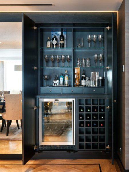 35 Outstanding Home Bar Ideas and Designs — RenoGuide - Australian Renovation Ideas and Inspiration Home Décor, Furniture, Bar Ideas, Mini Bar, Home Bar, Liquor Cabinet, Liquor, Wine, Bar