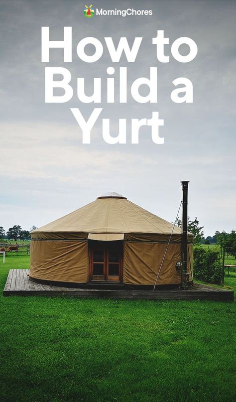 The Basics of Building a Yurt and How to Start Building One Yurt Kits, Yurt Life, Building A Yurt, Yurt Camping, Crazy Pictures, Yurt Home, Yurt Living, Homestead Life, Homestead Ideas