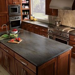 Sun-City-Arizona-Merillat-K | Merillat Kitchen Cabinet Deale… | Flickr Slate Countertop Kitchen, Merillat Kitchen Cabinets, Modern 70s Home, Merillat Cabinets, Metal Countertops, Slate Kitchen, Slate Countertop, Countertops Diy, Replacing Kitchen Countertops