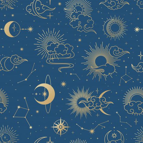 Seamless galaxy pattern Premium Vector | Premium Vector #Freepik #vector #pattern #star #space #galaxy Galaxy Pattern Design, Space Pattern Design, Space Pattern Illustration, Galaxy Vector Illustration, Galaxy Vector, Astrology Pattern, Star Pattern Design, Galaxy Illustration, Celestial Pattern