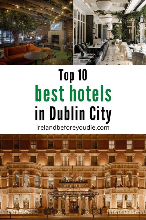 Heading to Dublin but not sure where to stay? We’ve checked out the 10 best hotels in Dublin city centre for you—from super luxury to hipster chic. #besthotels #Dublinhotels #hotelsinDublin Best Hotels In Dublin Ireland, Best Places To Stay In Dublin Ireland, Where To Stay In Dublin Ireland, Hotels In Dublin Ireland, Places To Stay In Ireland, Best Of Ireland, Dublin Hotels, Ireland Hotels, Trendy Hotels