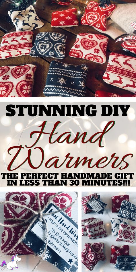 Diy Hand Warmers, Diy Gifts Cheap, Diy Cadeau Noel, Diy Jul, Handmade Gift Idea, Easy Handmade Gifts, Diy Cadeau, Creative Diy Gifts, Homemade Holiday