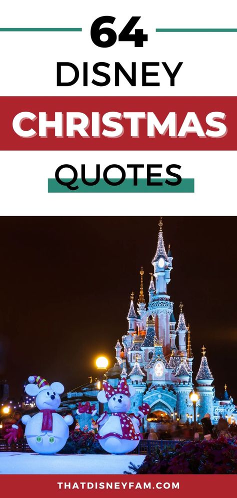 64 Disney Christmas Quotes That'll Certainly Fill You With Good Cheer - That Disney Fam Disney Christmas Sayings, Disney Christmas Captions, Disney Christmas Quotes, Pixar Up Quotes, Christmas Captions Instagram, Disneyland Quotes, Disney Family Quotes, Christmas Story Quotes, Christmas Qoutes