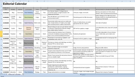 Social Media Posting Calendar, Social Media Content Calendar Template, Editorial Calendar Template, Social Media Calendar Template, Marketing Calendar Template, Content Calendar Template, Excel Calendar, Social Media Content Calendar, Marketing Calendar