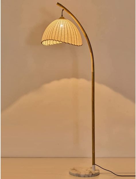 Pole Lamps, Bamboo Lamp, Bamboo Art, Tall Lamps, Floor Lamps Living Room, Apartment Aesthetic, Floor Standing Lamps, Apartment Decor Inspiration, Room Lamp