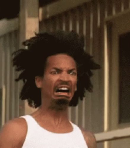 Negro Negrito Cara Asustado GIF - Shocked BlackGuy Wtf - Discover & Share GIFs Dark Gif, Beste Gif, My Name Is Earl, Working In Retail, Reaction Face, Wrong Person, صور مضحكة, Facial Expressions, New Memes