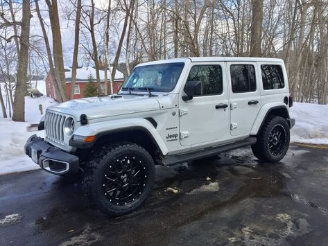 Jeep Sahara Unlimited, White Jeep Wrangler Unlimited, Jeep Wrangler Tires, Jeep Wrangler Wheels, Jeep Rims, Sahara Jeep, White Jeep Wrangler, Jeep Wrangler Forum, White Wheels