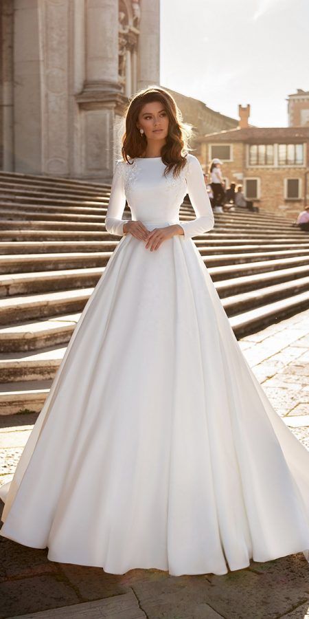 Modest bridal gowns