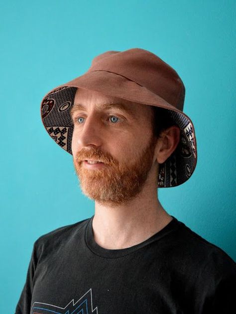 Free Pattern Friday: Adult's Sorrento Bucket Hat | 'So, Zo...' | Bloglovin’ How To Make A Bucket Hat, Bucket Hat Pattern Free, Boy Shorts Pattern, Waterproof Hat, Bucket Hat Pattern, Sewing Hats, Hat Patterns Free, Mens Bucket Hats, Hat Patterns To Sew