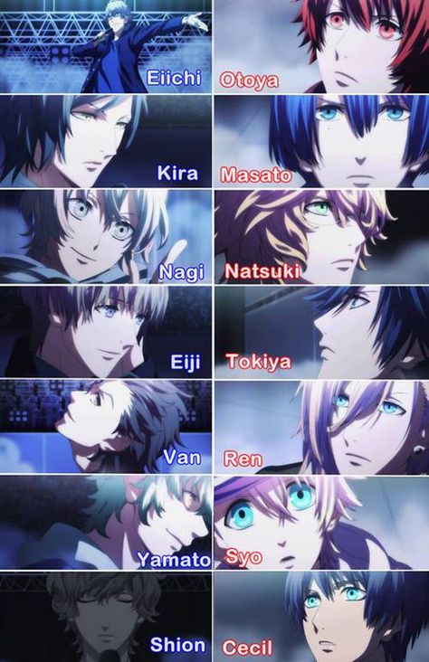 I love how each person in heavens has a personality related to the members in starish Tumblr, Anime Char, Susanoo Naruto, Kamigami No Asobi, Illustration Manga, Tous Les Anime, Anime Harem, Uta No Prince Sama, Cartoon World