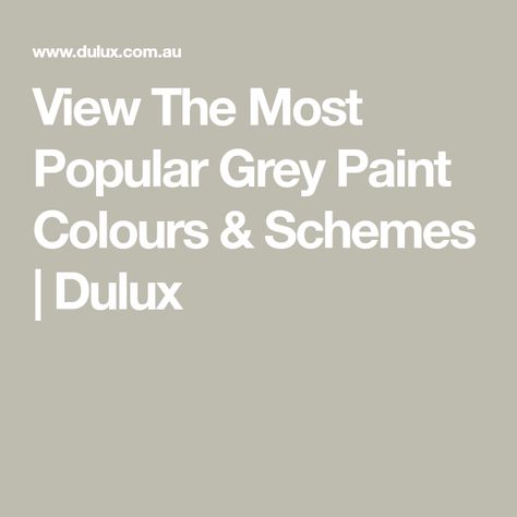 Dulux Paint Colours Grey, Dulux Exterior Colours, Dulux Grey Paint, Dulux Exterior Paint Colours, Dulux Colour Schemes, Grey Paint Colours, Dulux Grey, Dulux Exterior Paint, Colours Schemes