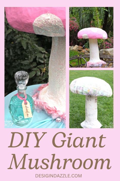 Party Props Ideas, Mushroom Prop, Diy Mushrooms, Mushrooms Diy, Fairy Theme Birthday Party, Roast Pan, Sweetheart Dance, Duck Ideas, Woodland Fairy Birthday Party