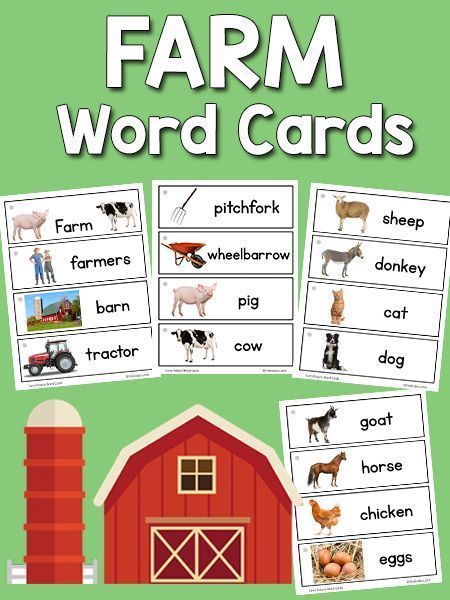 PreKinders offers this Free printable Farm Picture-Word Cards! They can be used in a writing center or picture dictionary for Preschool, Pre-K, Kindergarten kids. Great to use during a farm theme! Farm Theme Activities, Farm Picture, Farmer Tractor, Free Educational Printables, Farm Theme Preschool, Farm Preschool, Farm Pictures, Free Preschool Printables, Theme Activities