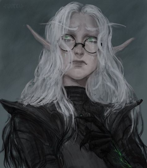 Drow Male, Dnd Orc, Sin Dorei, Y2k Icons, Blood Elf, Female Elf, Elf Art, Character Pictures, Female Character Concept