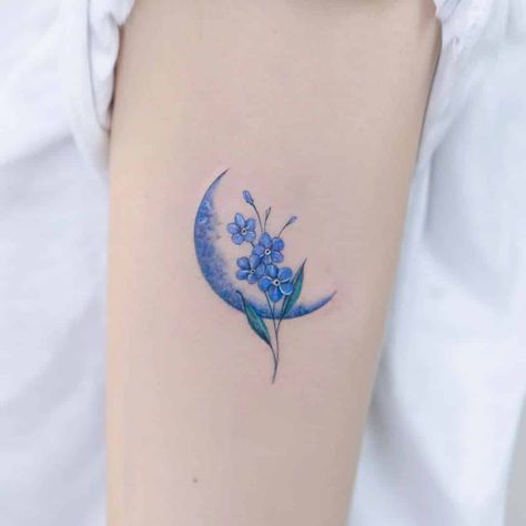 Tattoos, Tattoo Designs, Forget Me Not Tattoo, Forget Me Not