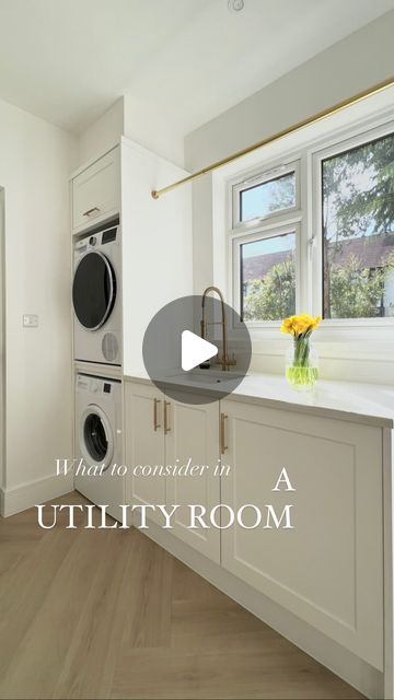 Garage Conversion To Utility Room, Utility Space Ideas, L Shape Utility Room Ideas, Side Extension Utility Room, Small Utility Room Ideas Layout Floor Plans, Small Utility Ideas, L Shaped Utility Room, Galley Utility Room Ideas, Utility Area Design