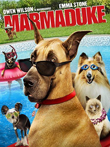 Marmaduke (2010) Comedy Movies List, Horror Movies Scariest, George Lopez, Dog Hotel, Dog Movies, Kiefer Sutherland, Prințese Disney, Owen Wilson, Best Dog Breeds