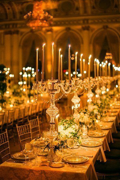 25 Enchanting Wedding Ideas Inspired By Beauty And The Beast | The Huffington Post Beauty And The Beast Wedding Theme, Non Floral Centerpieces, Baroque Wedding, Deco Disney, Beauty And Beast Wedding, Beauty And The Beast Theme, Photos Booth, Gorgeous Centerpieces, Wedding Themes Winter