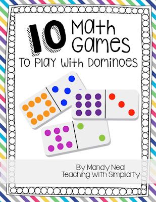 Domino Math Games, Dominoes Math Games, Math Games Kindergarten, Domino Math, Games Kindergarten, Family Math Night, Math Night, Kindergarten Math Games, Math Games For Kids