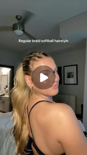 Payden Bordeau on Instagram: "Midweek game tonight means another hair inspo video!! 
-
-
#softballhair #sportyhair #hairinspo #gameday #explore #reels #gamedayhair" Hair Styles, Game Day Hairstyles, Gameday Hair, Softball Hairstyles, Game Day Hair, Sporty Hairstyles, Game Day, Hair Inspo, Hairstyles