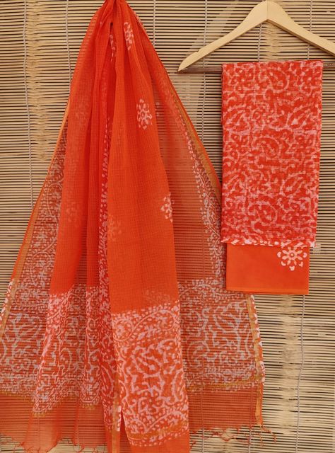 Exclusive new hand block printed Kota cotton dress materials ???? Details???? Top nd duptta - Kota cotton Bottom � cotton Price:1550+shipping To Buy, click here or Whatsapp image to chat directly with us: Whatsapp on+ 91 9502316419 For daily updates on our latest collections, follow us on FB page https://www.facebook.com/elegantfashionwearindia/ Instagram: https://www.instagram.com/elegantfashionwear/ Pintrest: https://in.pinterest.com/elegantfashionw/ You tube : https://youtube.com/c/Elegantfas Kota Cotton Kurti Designs, Kota Dress Material, Dress Materials Designs Latest, Cotton Dress Materials Online Shopping, Dress Materials Indian Cotton, Chudithar Design, Dress Materials Indian, Cotton Dress Materials With Price, Dress Materials Online Shopping