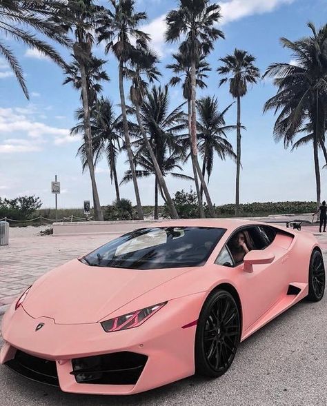 LAMBORGHINI PINK MATTE ON BEACH Kereta Sport, Luxe Auto's, Carros Lamborghini, Wallpaper Hippie, Aventador Lamborghini, مرسيدس بنز, Mobil Drift, Luxury Sports Cars, Bmw Autos